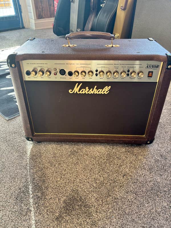 Marshall Acoustic Soloist AS50R 2-Channel 50-Watt 2x8