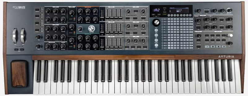 Immagine Arturia Polybrute 61-Key Polyphonic Analog Morphing Synthesizer+Sustain Pedal - 1
