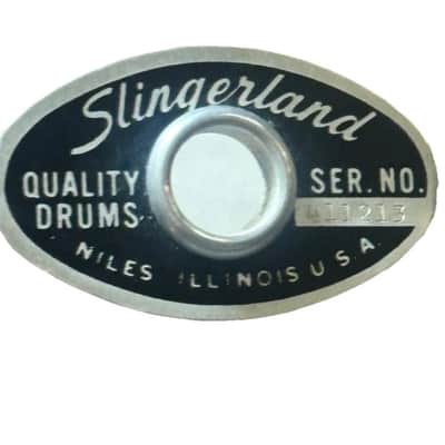 Slingerland model 203 12 lug Spitfire 5x14” COB Snare Drum 1979 - Chrome Over Brass image 10