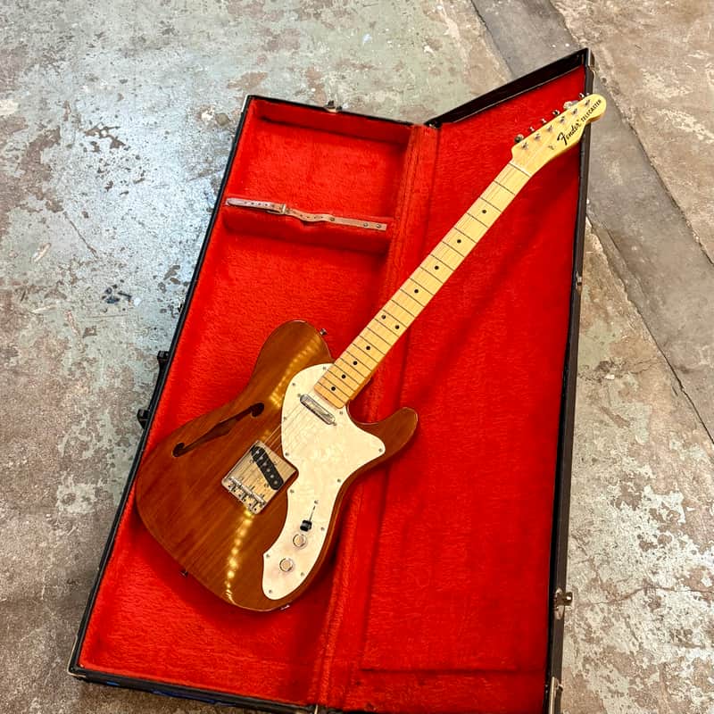 MIJ Fender Thinline Telecaster TN-69 c 1997 - Mahogany original