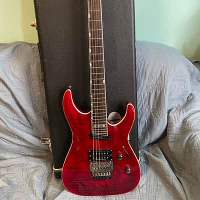 ESP LTD MH-327 2021 - See Thru Red 27 frets image 1