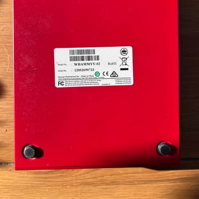DigiTech Whammy 5 Pitch Shift Pedal 2012 - Present - Red image 2
