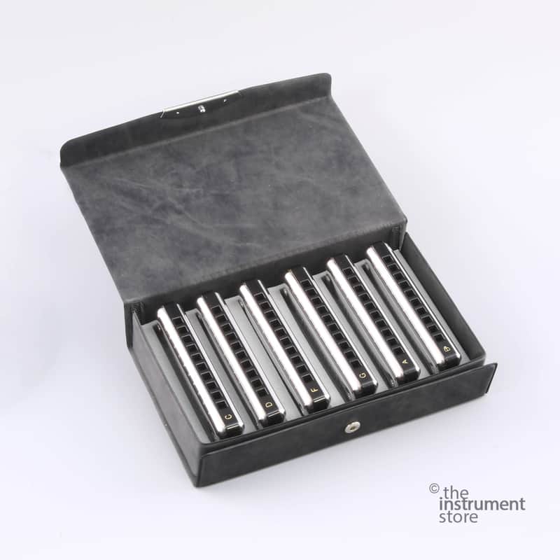 Suzuki MR-250-S Bluesmaster Harmonica Set (6pc) image 1