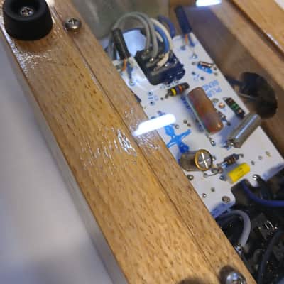 Plurasculp plurabender Plura Bender NPN – OC140 Germanium Fuzz (Handbuilt, External Bias Control) 2026 - Alumium wood and perspex image 6