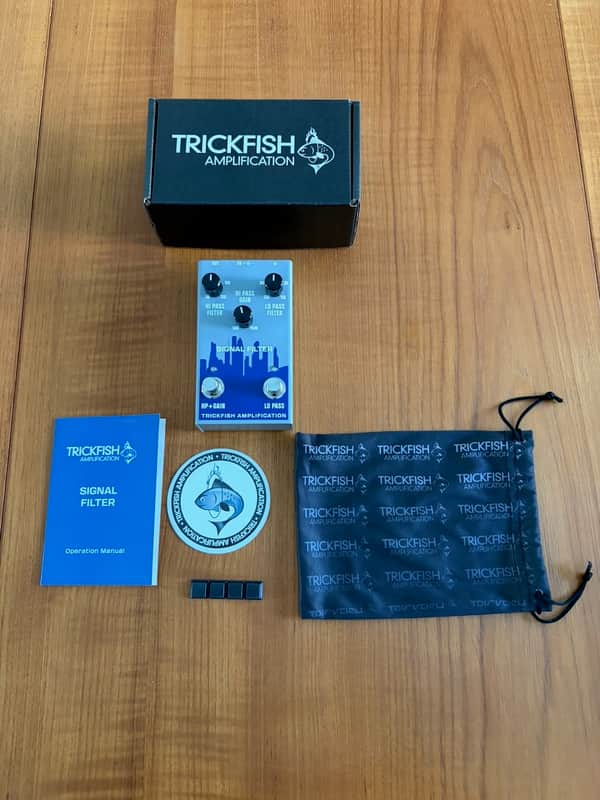 Trickfish Amplification Signal Filter Pedal -  Mint w/Box & Documentation image 1