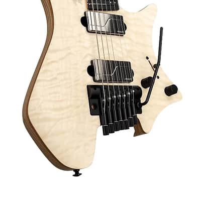 Strandberg Boden Prog NX 7 Natural Quilt HH pickups + tremolo image 5