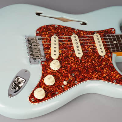 Fender American Professional II Thinline Stratocaster - 2024 - Daphne Blue image 14
