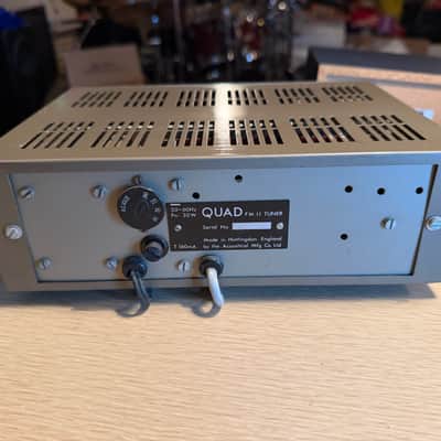 Quad 33 Control Unit + Quad FM 2 Stereo Tuner + Quad 303 Power Amp Serviced Rare image 24