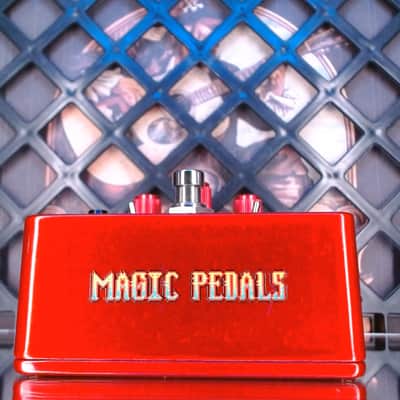 MAGIC PEDALS -3 knob Fuzz Throne- 2026 -#15 Diablo Red Special edition image 2