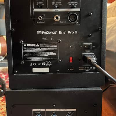 PreSonus Eris Pro 6 Active Studio Monitors - Pair 2023 - Present - Black image 4