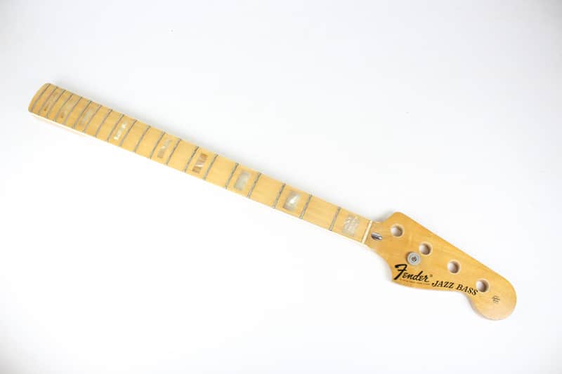 1975 Vintage Fender Jazz Bass Maple NECK MINTY 1970's Original 3-Bolt Guitar image 1