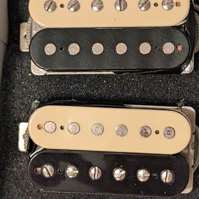 Seymour Duncan APH-2s Slash Signature Alnico II Pro Humbucker Set 2010s - Zebra / Reverse Zebra image 3