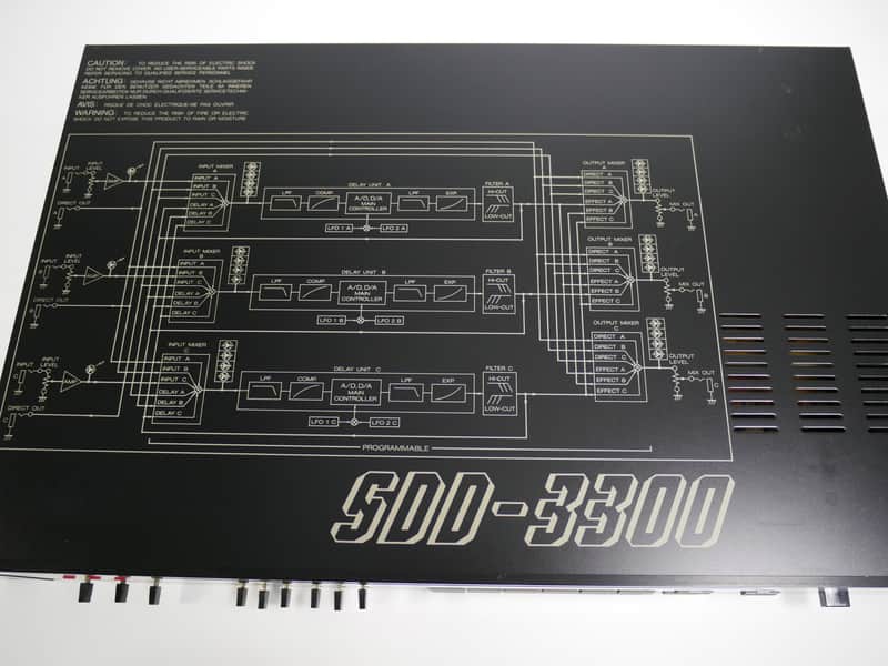 KORG SDD-3300 Triple Digital Delay | Reverb