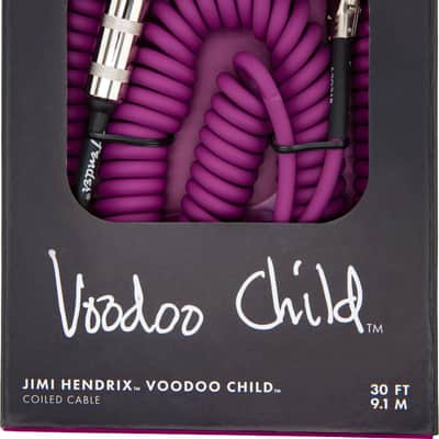 Fender Voodoo Child Cable Purple image 1