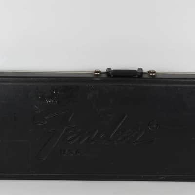 1978 Vintage Fender Stratocaster Molded Black Plastic Hardshell CASE CBS Era 1970s-1980s USA Strat image 4