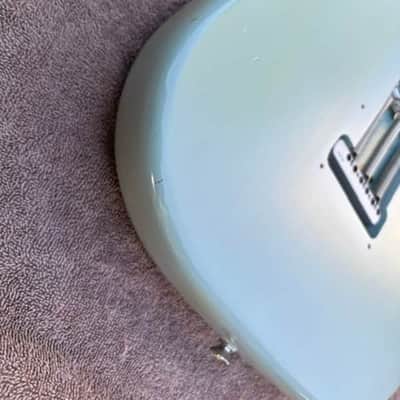 Fender USA Highway One American Strat body with bridge 2007 - Daphne Blue image 13