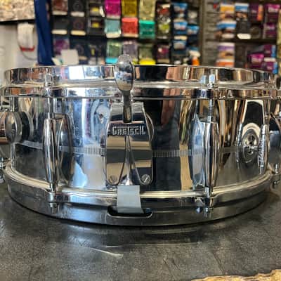 Gretsch Model 4160 Snare Drum Chrome Over Brass 14"x6" image 3