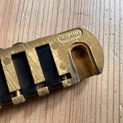 Schaller Vintage Electric Guitar TP6 Fine Tuning Guitar Bridge Pre Owned TP-6 Gold Finish image 6