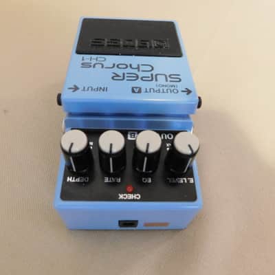 Boss CH-1 Super Chorus (Dark Gray Label) 2001 - Present - Blue image 3