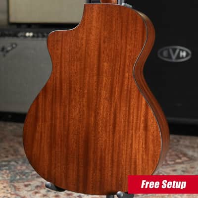 Taylor 312ce-N Nylon Grand Concert Acoustic/Electric Guitar - Natural with Hardshell Case image 2