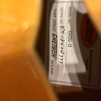 Gretsch G5422G-12  2018 - Limited Natural Finish image 6