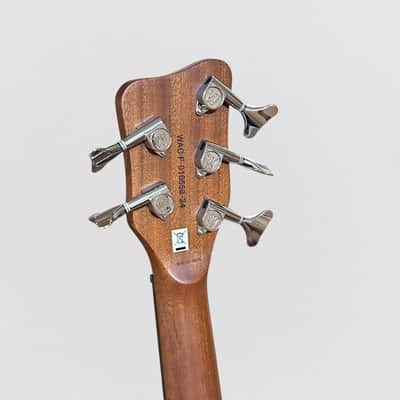 Warwick Alien Standard 5 String Acoustic Electric Bass Guitar - Black image 13