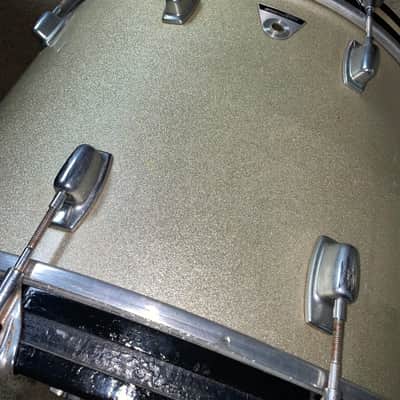 Ludwig Standard 12/13/16/22 Drum Kit 1970’s - Silver Mist image 7