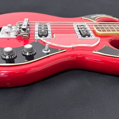 Baldwin Burns Baby Bison Bass Guitar - All Original - Clean Poly Finish - Rare Palm Mute Included - Original OHSC included - 1966 image 20