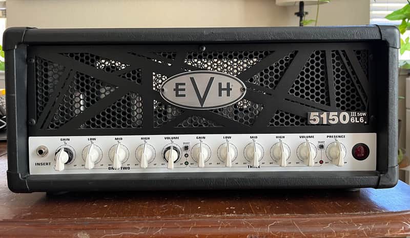 EVH 5150 III 6L6 3-Channel 50-Watt Guitar Amp Head 2021 Black image 1
