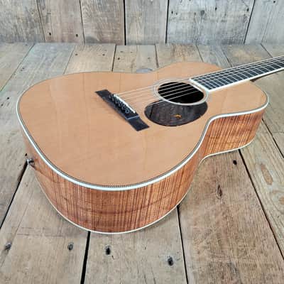 Santa Cruz 00 Cedar and Koa with K&K Pickup, Mic, & Trinity Preamp - Natural image 8
