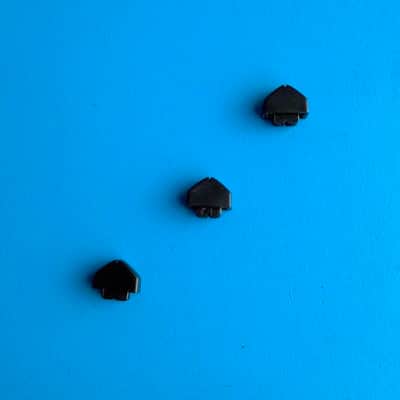 CASIO WK-110 LK-265 CTK-2200 Part: Volume Slider Triangle Cover Cap Black [3PCS]