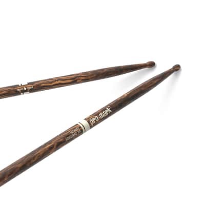 D'Addario ProMark TX2BW-FG Classic Forward 2B FireGrain Hickory Drumstick, Oval Wood Tip image 5