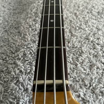 Fender Modern Player Dimension Bass 2013 MIC Candy Apple Red 4-String Guitar image 8