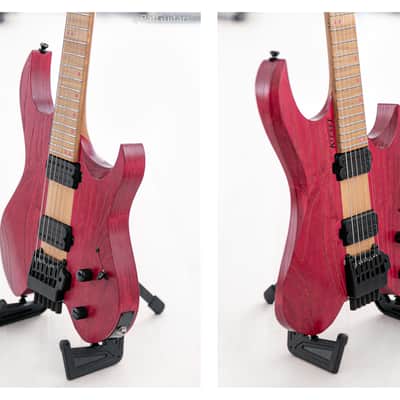 2014 Kiesel Vader Neck-Thru in Faded Cherry 6.9lbs image 7