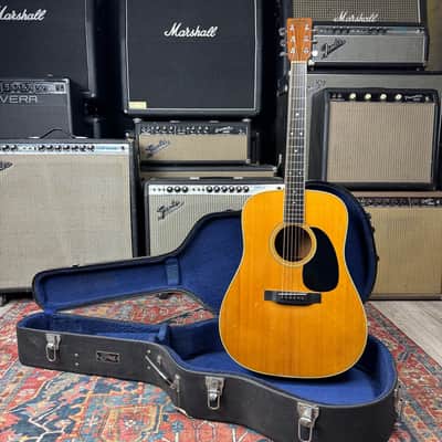 1985 Martin D35 Dreadnought Acoustic X-Braced - Natural image 2