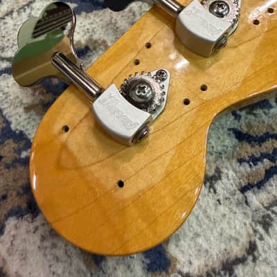 Used Moon Bass JB-4 Marcus Miller Tribute Sadowsky mod - Clear finish image 12