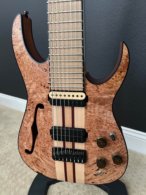 Ibanez LACS Tosin Abasi Semi Hollow 8string image 1