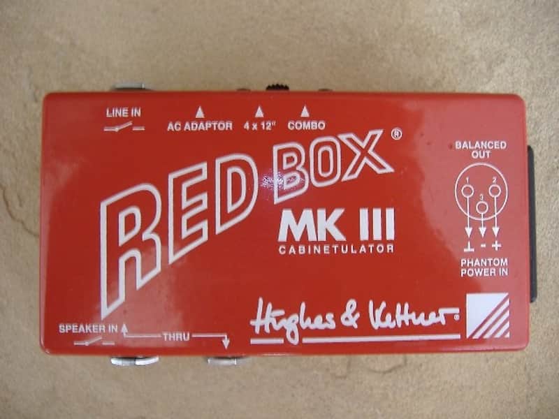 Hughes & Kettner Red Box MK III Cabinetulator  Red image 1
