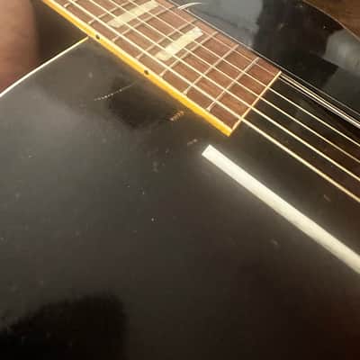 Gibson L50 Archtop Acoustic Guitar 1955 W/ DeArmond Pickup - Sunburst image 9