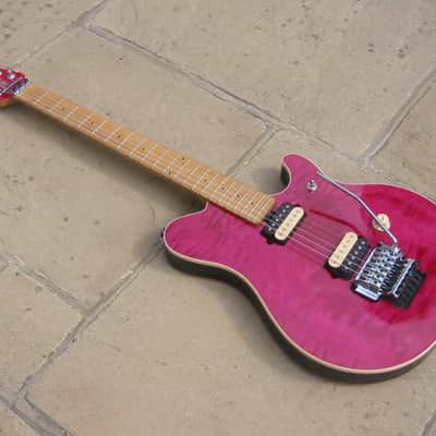 1991 MusicMan EVH Signature - Rare Magenta finish, immaculate & complete image 1