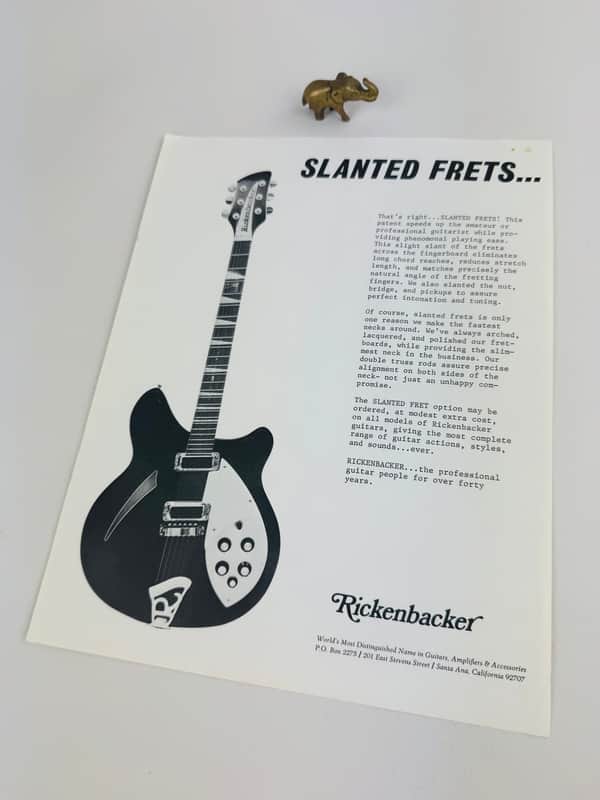 Rickenbacker "Slanted Frets" Flyer 1968 image 1