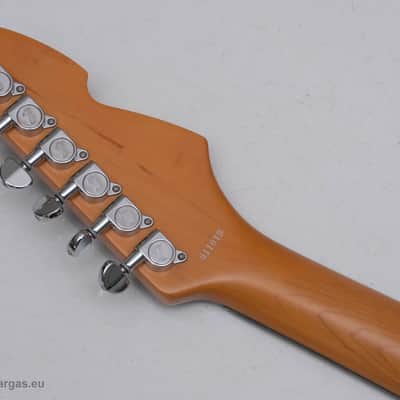 Italia Imola Semi Hollow guitar , MIK w/ original Gigbag - 6 pickups, Ampeg inspired image 9
