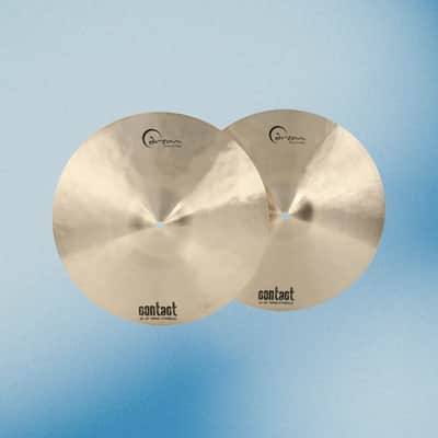 Dream Cymbals A2C16 Contact Series 16" Hand Cymbals (Pair) *USA Small Business* image 2