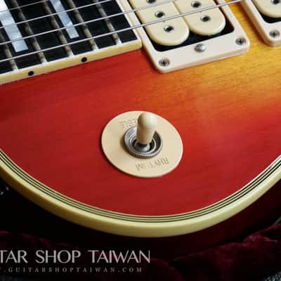 2003 Gibson Custom Shop Yamano 1968 Les Paul Custom 3-Pickup Cherry Burst. Ace Frehley Spec! image 12