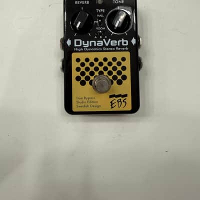 EBS DynaVerb High Dynamics Stereo Reverb Studio Edition Guitar Effect Pedal image 2