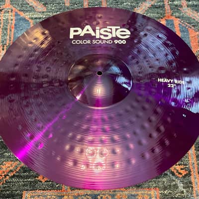 Paiste 900 Series Color Sound Purple 22” Heavy Ride Cymbal image 2