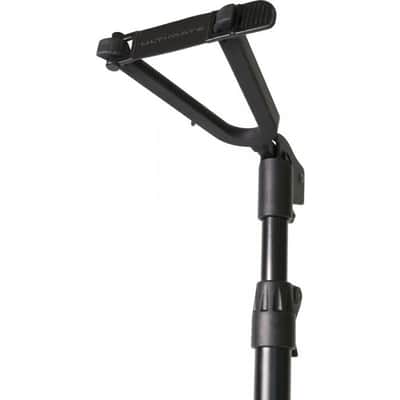 Ultimate Support GS-100+ Height Adjustable, Hanging Style Guitar Stand with Push-Button Leg Locking Mechanism image 13