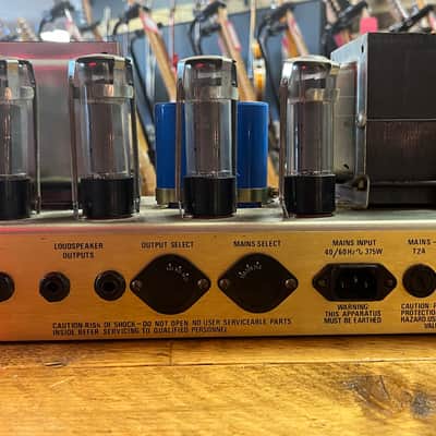Marshall JCM 800 Lead Series Model 2203 100-Watt Master Volume Head 1986 original Black Tolex image 10