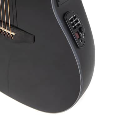 Ovation E – akustická kytara Celebrity Elite Mid Cutaway Černá image 6