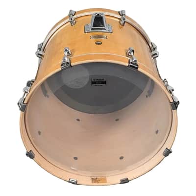 Used Yamaha Stage Custom Birch Bass Drum 20x17 Natural Wood - Very Good image 4